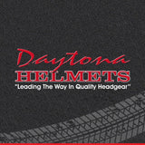 Daytona Helmets Motorcycle Half Helmet Skull Cap- Dull Black W/Visor 100% DOT Approved