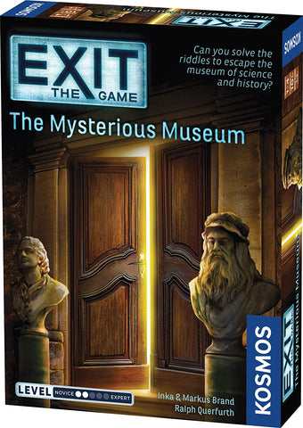 Exit: The Mysterious Museum | Exit: The Game - A Kosmos Game | Family-Friendly, Card-Based At-Home Escape Room Experience For 1 To 4 Players, Ages 10+