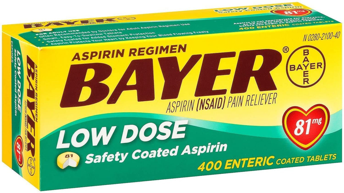 Health Care - Bayer Low Dose Safety Coated Aspirin 81 Mg ( 400 Count )IIIiii