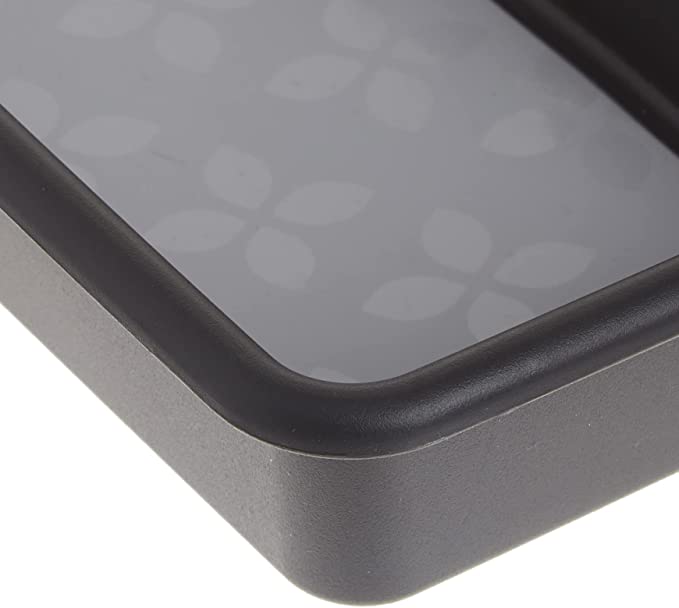 Household Products - Rubbermaid No-Slip Large, Silverware Tray Organizer, Black With Gray