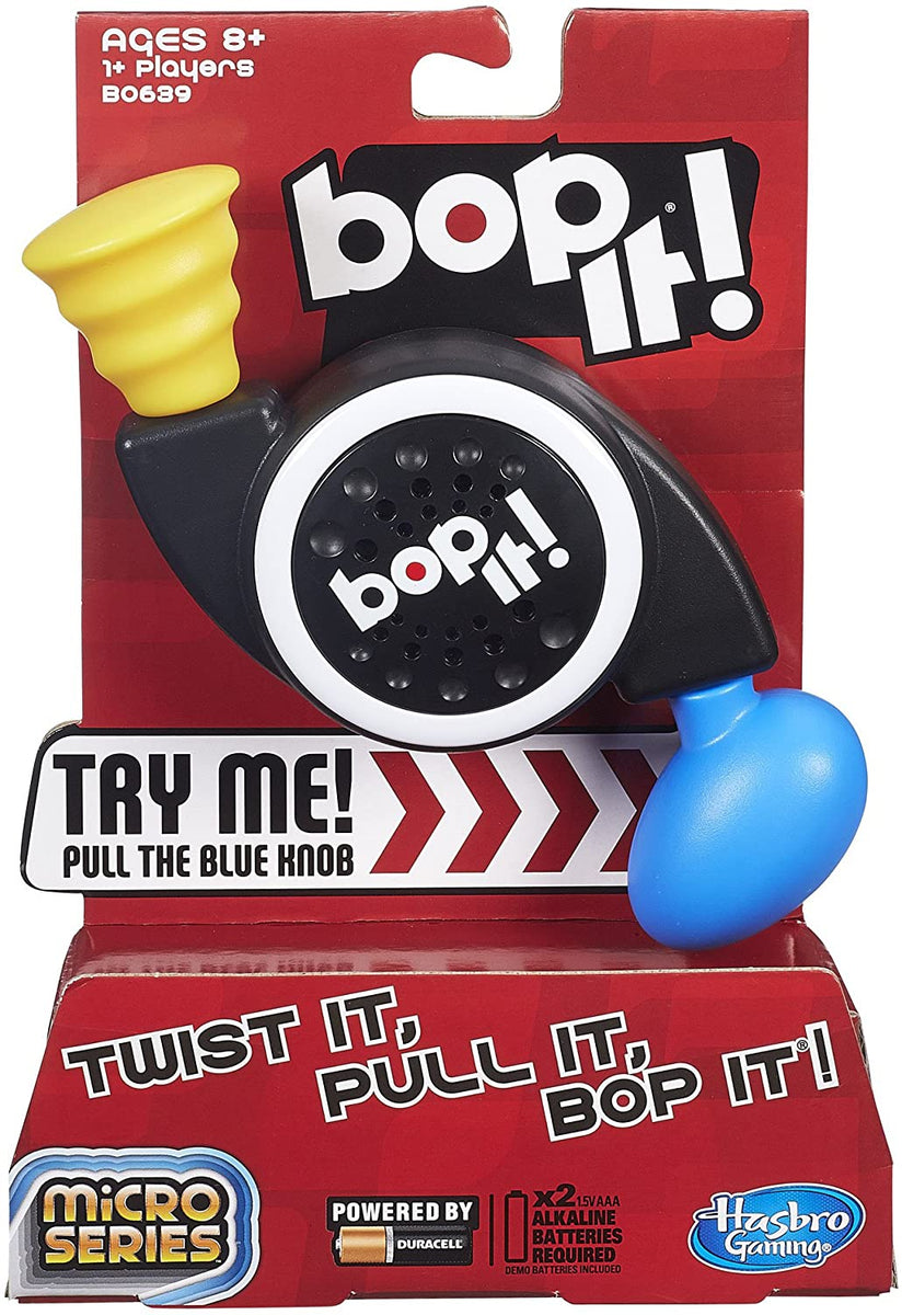 Hasbro Gaming Bop It! Micro Series Game – Blue Forest Market