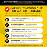 Wavian 20L Metal Jerry Can – Yellow | Premium Fuel Storage