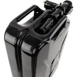 Wavian jerry can ergonomic triple-handle and secure locking pin detail