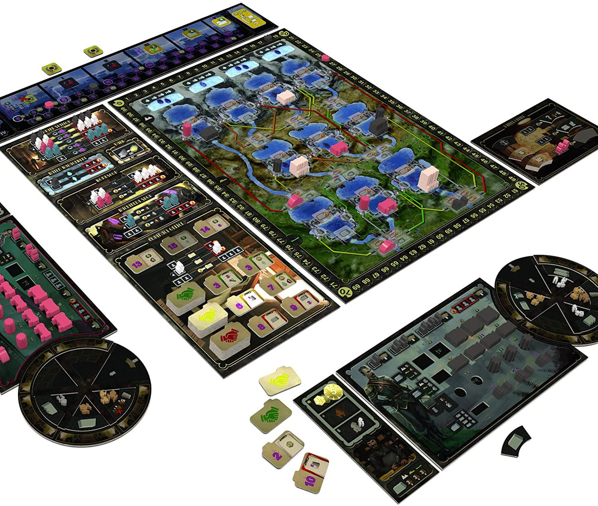 Barrage Board Game | Strategy Board Game | Board Game For Adults And Teens | Fun Game For Game Night | Age 14 And Up | 1 To 4 Players | Average Playtime 120 Minutes | Made By Cranio Creations