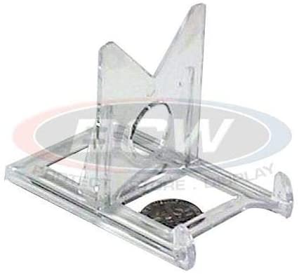 BCW 2 Piece Sports Card Stand Display - Baseball, Football, Basketball Or Hockey Card Display - Sportscards Collecting Supplies