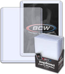 BCW 3" X 4" Topload Card Holder For Standard Trading Cards | Up To 20 Pts | 25-Count