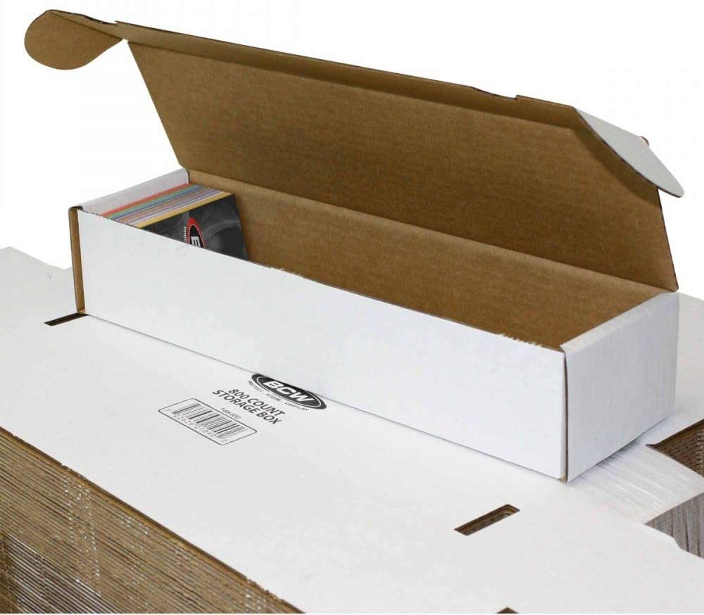 BCW 800-Count Storage Box For Standard 20pt Trading Cards 200 Lb. Test Strength (1-Count)