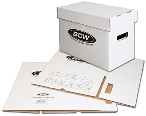 BCW Short Comic Box - 5 Ct