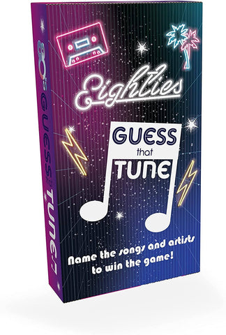 Boxer Gifts Eighties Guess That Tune Music Quiz Game | Name The 80’s Lyrics | Fun For Parties | Over 150 Songs