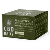 CBD Daily Intensive Cream Triple Strength Original Mint 1.7oz