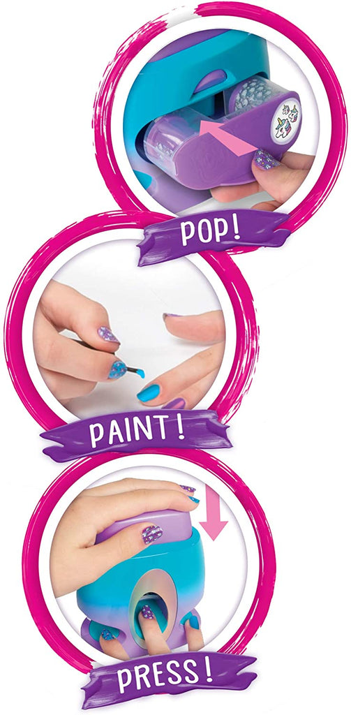 Original Cool Maker Go Glam U-nique Nail Salon Nail Stamp Girls