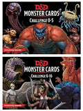 D&D: Monster Cards 5e Bundle Including Monster Cards - Challenge 0-5 Deck And Challenge 6- 16 Deck