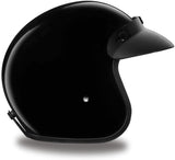 Daytona Helmets D.O.T. DAYTONA CRUISER- HI-GLOSS BLACK,Large
