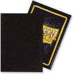 Dragon Shield Matte Black Standard Size 100 Ct Card Sleeves Individual Pack