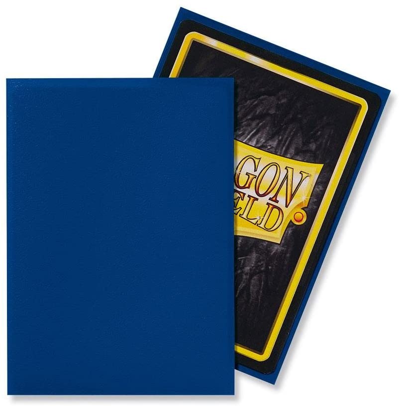 Dragon Shield Matte Blue Standard Size 100 Ct Card Sleeves Individual Pack