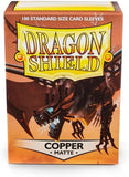 Dragon Shield Matte Copper Standard Size 100 Ct Card Sleeves Individual Pack