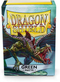 Dragon Shield Matte Green Standard Size 100 Ct Card Sleeves Individual Pack