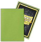 Dragon Shield Matte Lime Green Standard Size 100 Ct Card Sleeves Individual Pack