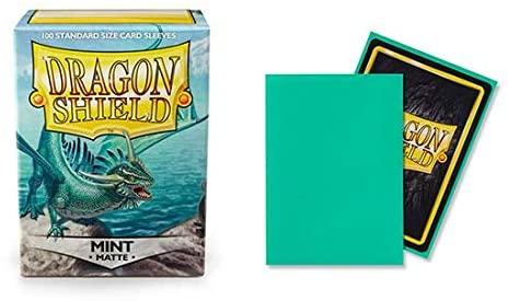 Dragon Shield Matte Mint Standard Size 100 Ct Card Sleeves Individual Pack