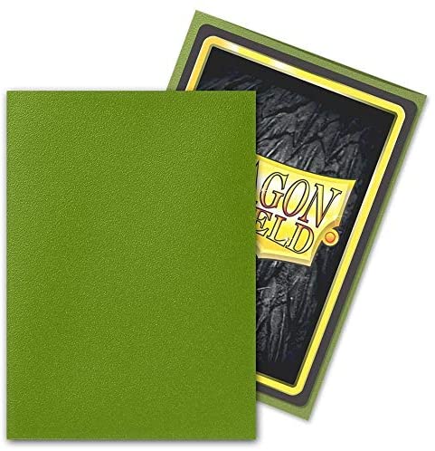 Dragon Shield Matte Olive Green Standard Size 100 Ct Card Sleeves Individual Pack