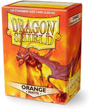 Dragon Shield Matte Orange Standard Size 100 Ct Card Sleeves Individual Pack