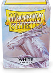 Dragon Shield Matte White Standard Size 100 Ct Card Sleeves Individual Pack