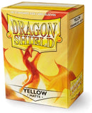 Dragon Shield Matte Yellow Standard Size 100 Ct Card Sleeves Individual Pack