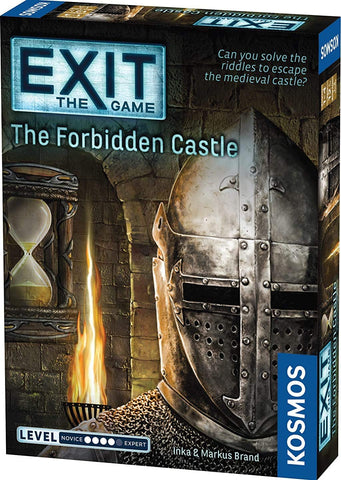 Exit: The Forbidden Castle | Exit: The Game - A Kosmos Game | Family-Friendly, Card-Based At-Home Escape Room Experience For 1 To 4 Players, Ages 12+