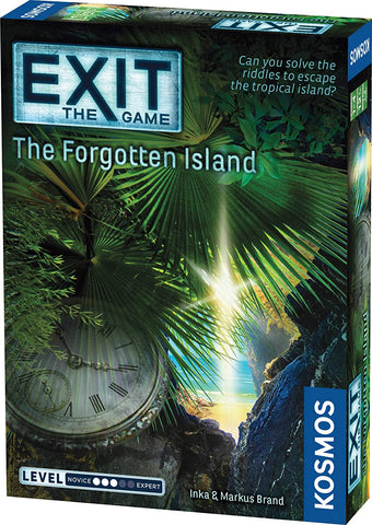 Exit: The Forgotten Island | Exit: The Game - A Kosmos Game | Family-Friendly, Card-Based At-Home Escape Room Experience For 1 To 4 Players, Ages 12+