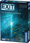 Exit: The Sunken Treasure | Exit: The Game - A Kosmos Game | Family-Friendly, Card-Based At-Home Escape Room Experience For 1 To 4 Players, Ages 10+