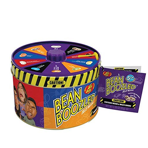 Food, Beverage & Tobacco - Jelly Belly Bean Boozled Jelly Beans, Spinner Tin, 3.36 Ounces