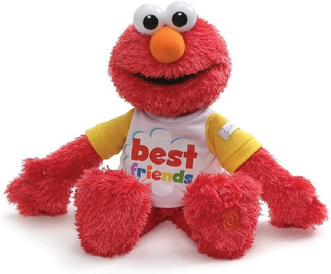 Gund 6052071 Sesame Street Best Friend Talking Elmo, 8.5"