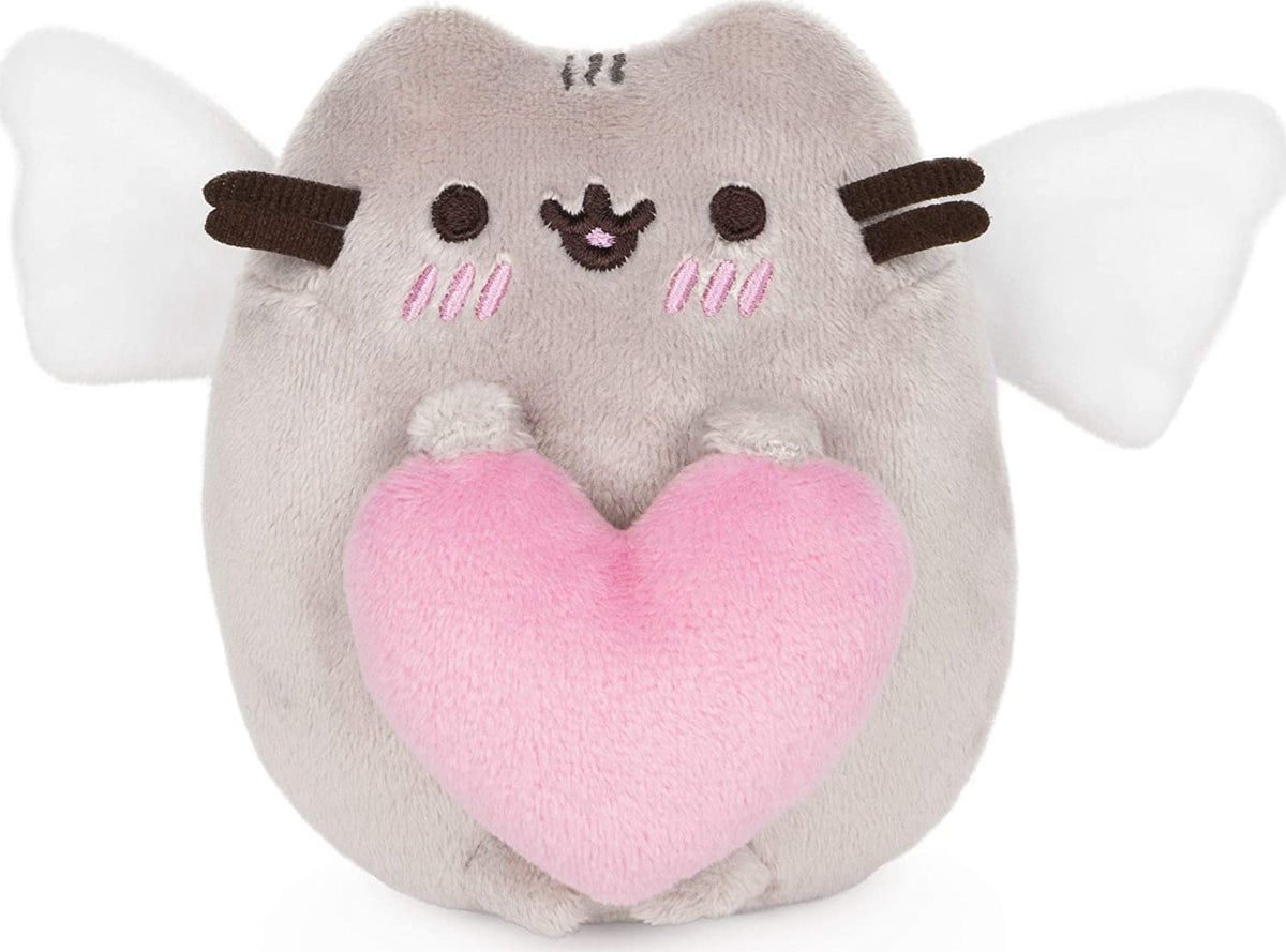 GUND Cupid Pusheen Valentine's Day Plush Stuffed Animal Cat, 4.5"