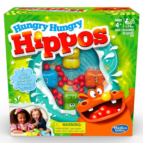Hasbro Gaming Elefun & Friends Classic Hungry Hungry Hippos Game