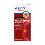 Health & Personal Care - Equate Fast Acting Nasal Spray 1 Fl Oz