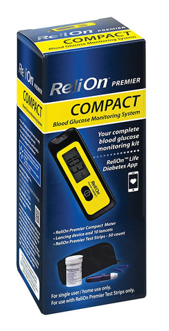Health & Personal Care - ReliOn Premeir Compact Blood Glucose Monitoring System