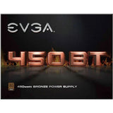 Household Products - EVGA 100-BT-0450-K1 450W 80 Plus Bronze Power Supply 450