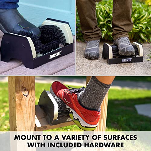 Household Products - JobSite The Original Boot Scrubber - All Weather Industrial Shoe Cleaner & Scraper Brush