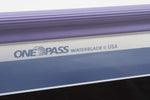One Pass Classic 12" Waterblade Silicone T-Bar Squeegee Purple