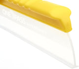 One Pass Super Flex 12" Waterblade Silicone T-Bar Squeegee Yellow For Cars, Trucks And Motorhomes