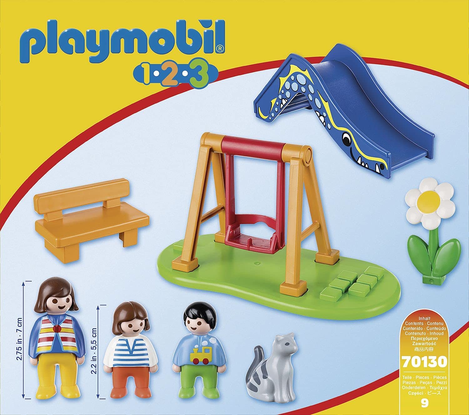 Playmobil 1.2.3 Children's Playground