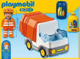 PLAYMOBIL 1.2.3 Recycling Truck, Standard Packaging