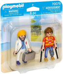 Playmobil 70079 Duo Pack For Doctors And Patients Colourful
