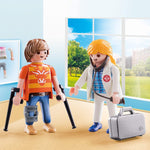 Playmobil 70079 Duo Pack For Doctors And Patients Colourful