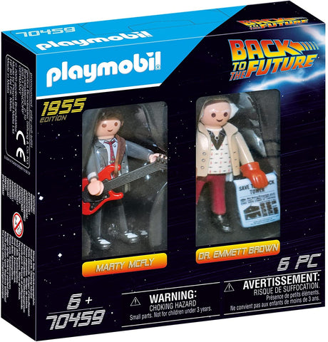 PLAYMOBIL 70459 Back To The Future Marty McFly And Dr. Emmett Brown