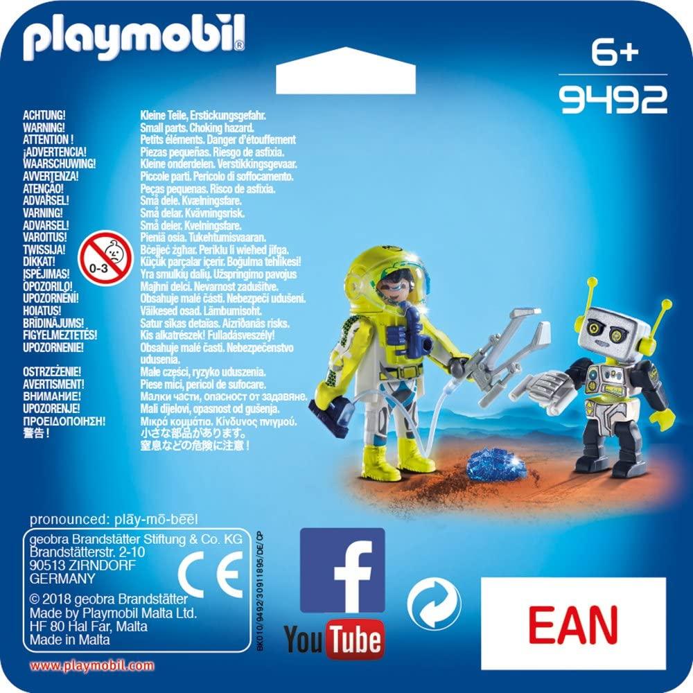 Playmobil - Mars Mission: Astronaut And Robot Duo Pack