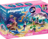 PLAYMOBIL Mermaid Pearl Shell Nightlight Colourful, 28.4 X 12.4 X 18.7cm