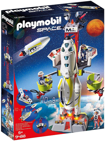 PLAYMOBIL Mission Rocket With Launch Site