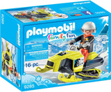 PLAYMOBIL Snowmobile Building Set