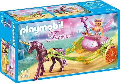 PLAYMOBIL Unicorn-Drawn Fairy Carriage Toy